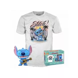 Funko POP! POP & Tee: L&S - Ukelele Stitch (FL)-FK73161