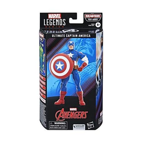 Marvel Legends Series: Ultimate Captain America Figure-F66165X0