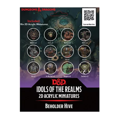 D&D Idols of the Realms: Beholder Hive - 2D Set-94526