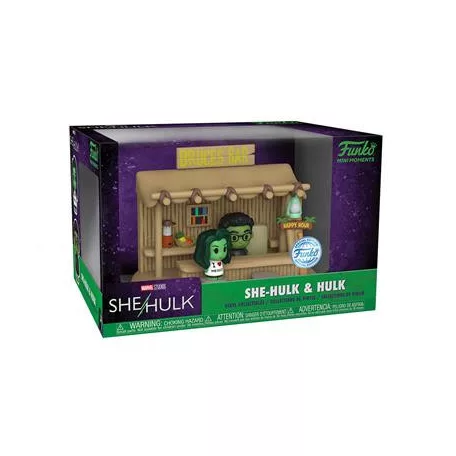 Funko POP! Mini Moments: She-Hulk - Tiki Bar Scene-FK66875