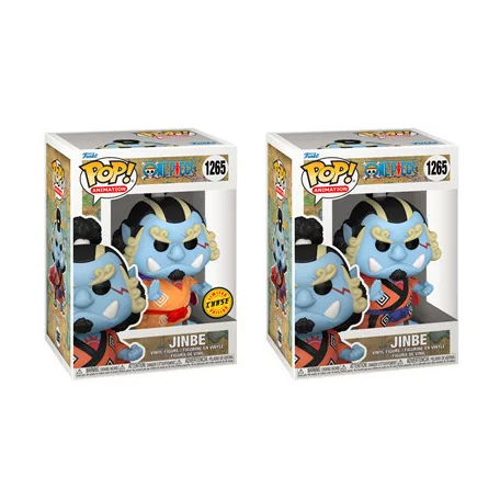 Funko POP! Animation: One Piece - Jinbe w/Chase Assortment (5+1 chase figure)-FK61367