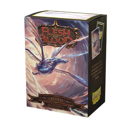 Dragon Shield Flesh and Blood License Standard Art Sleeves - Cromai (100 Sleeves)-AT-16078