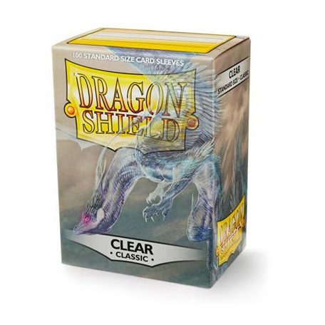 Dragon Shield Standard Sleeves - Clear (100 Sleeves)-AT-10001
