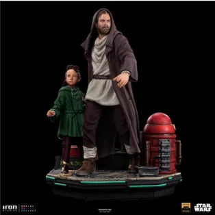 Star Wars - Obi-Wan and Young Leia Deluxe Art Scale 1/10-LUCSWR79522-10