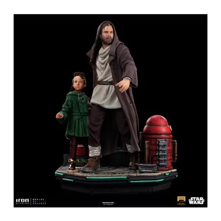 Star Wars - Obi-Wan and Young Leia Deluxe Art Scale 1/10-LUCSWR79522-10