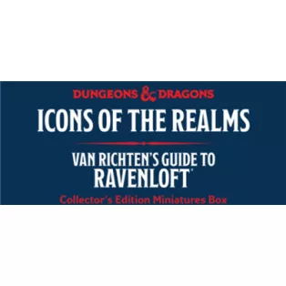 D&D Icons of the Realms: Van Richten's Guide to Ravenloft - Collector's Edition Box (Set 21)-96072
