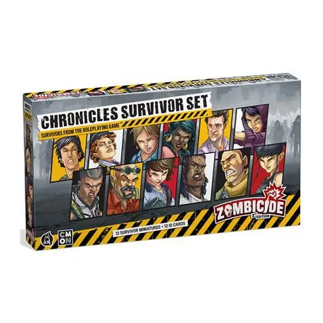 Zombicide Chronicles Survivor Set - EN-ZCD005
