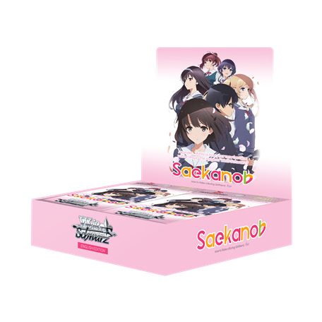 Weiß Schwarz - Saekano How to Raise a Boring Girlfriend. flat Booster Display (16 Packs) - EN-WSE-SHS-W71-BP
