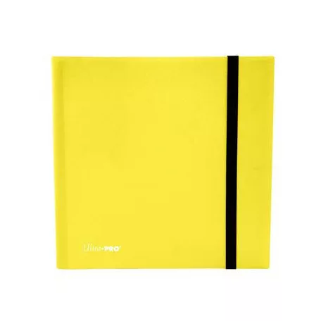 UP - 12-Pocket Eclipse PRO-Binder - Lemon Yellow-16147