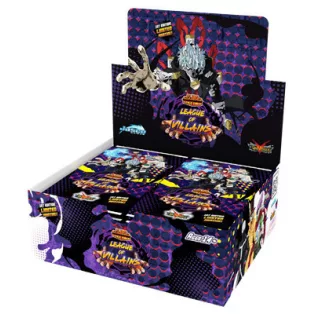 My Hero Academia CCG Series 4: League of Villains First Edition Booster Display (24 packs) - EN-JASUVS04B
