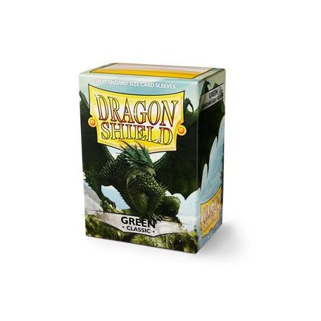 Dragon Shield Standard Sleeves - Green (100 Sleeves)-AT-10004