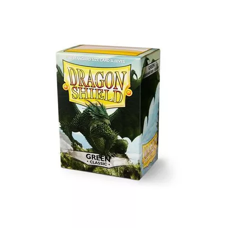 Dragon Shield Standard Sleeves - Green (100 Sleeves)-AT-10004