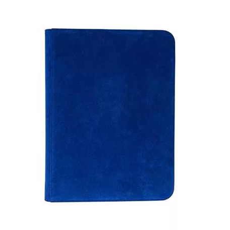 UP - Vivid Deluxe 9-Pocket Zippered PRO-Binder: Blue-15935