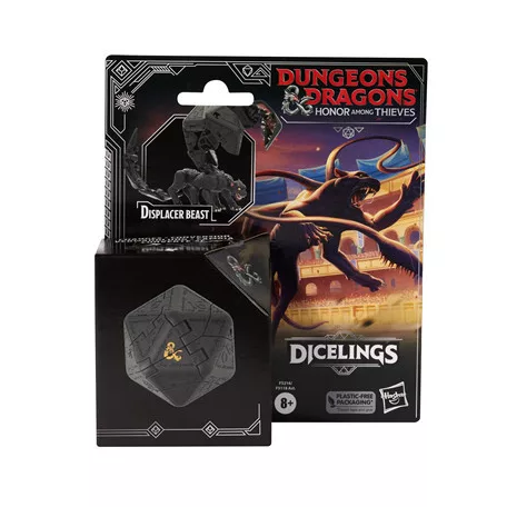 Dungeons & Dragons Honor Among Thieves D&D Dicelings Displacer Beast-F52165X0