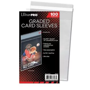 UP - Standard Sleeves - Graded Card Sleeves Resealable (100 Sleeves)-81307
