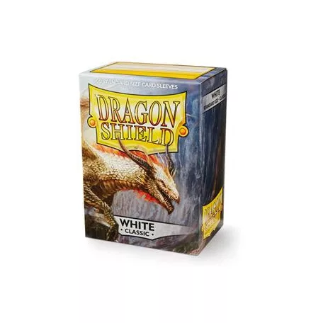Dragon Shield Standard Sleeves - White (100 Sleeves)-AT-10005