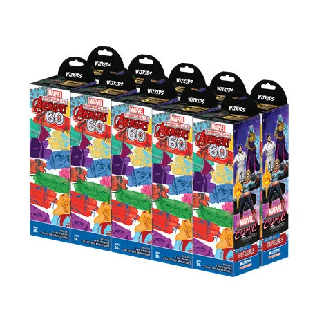 Marvel HeroClix: Avengers 60th Anniversary Booster Brick-84903