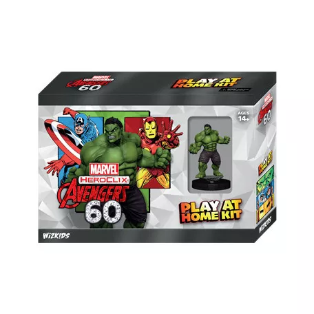 Marvel HeroClix: Avengers 60th Anniversary Play at Home Kit Hulk - EN-WZK84920