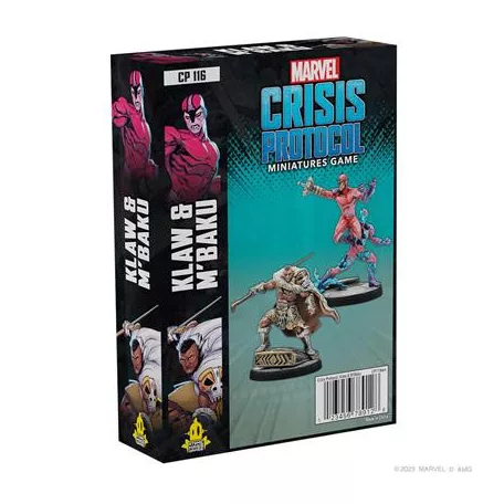 Marvel Crisis Protocol - Klaw and M’Baku - EN-CP116