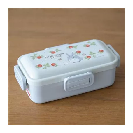 My Neighbor Totoro - Ghibli - Lunch box 4 locks 530ml Rasberry collection-SKATER-60124