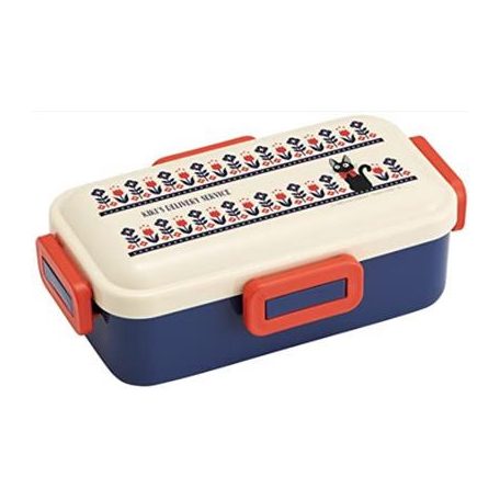 Ghibli - Lunch box 4 locks Wild flowers 530 ml - Kiki’s Delivery Service-SKATER-60150