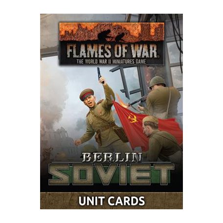 Flames of War: Berlin: Soviet Unit Cards (71x Cards) - EN-FW274U
