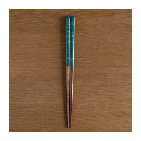 Ghibli - Lacquered Chopsticks 21cm Sketches Deep Green - My Neighbor Totoro-SKATER-60176