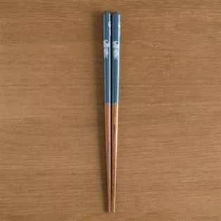 Princess Mononoke - Lacquered Chopsticks 21cm Kodama Dark Blue-SKATER-60182