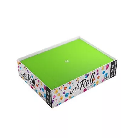 Gamegenic - Magnetic Dice Tray Rectangular Black/Green-GGS60054ML