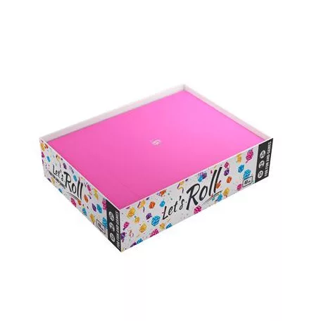 Gamegenic - Magnetic Dice Tray Rectangular Black/Pink-GGS60055ML