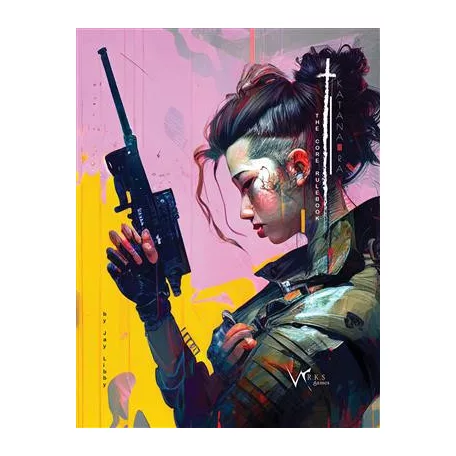 Katana-Ra RPG - Core Rule Book - EN-WRKS2000