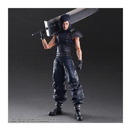 Crisis Core Final Fantasy VII Reunion Play Arts Kai Action Figure - Zack Fair Soldier 1St Class-XFF07ZZ373