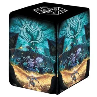 UP - Printed Leatherette Alcove Deck Box featuring: Vox Machina Art from Critical Role-16094