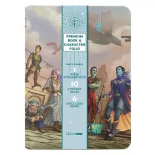 UP - Printed Leatherette Book Folio featuring: Bells Hells Team Lineup from Critical Role-16097