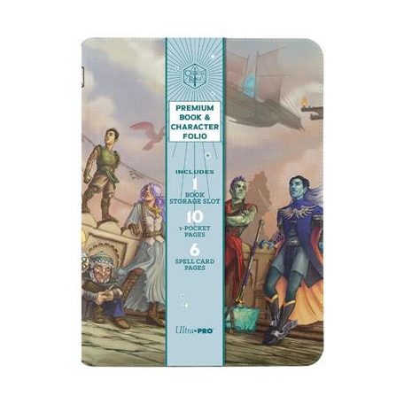 UP - Printed Leatherette Book Folio featuring: Bells Hells Team Lineup from Critical Role-16097