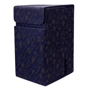 UP - Printed Leatherette Dice Tower featuring: Bells Hells Pattern from Critical Role-16095
