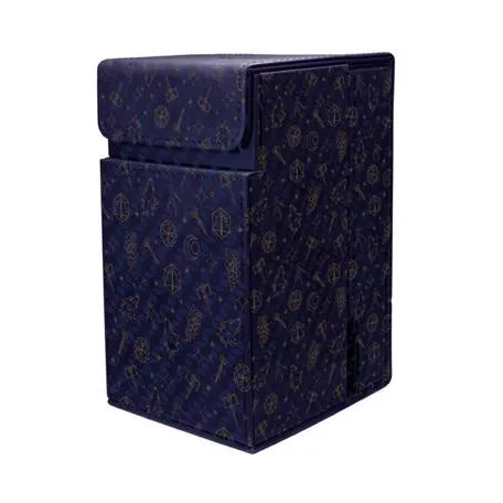 UP - Printed Leatherette Dice Tower featuring: Bells Hells Pattern from Critical Role-16095