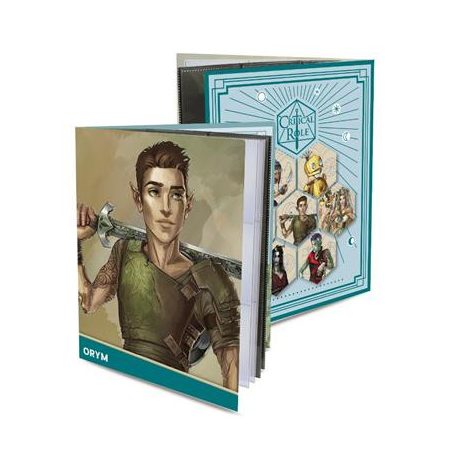 UP - RPG Folio with Stickers featuring: Orym from Critical Role-16122