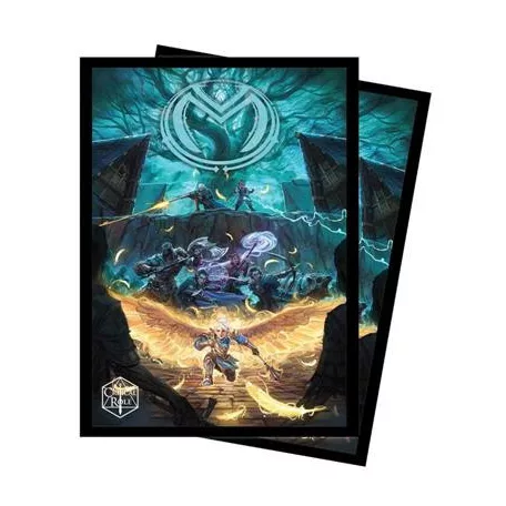 UP - Sleeves featuring: Vox Machina Art from Critical Role (100 Sleeves)-16123