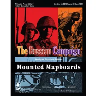 The Russian Campaign Mounted Mapboards - EN-2019-MM