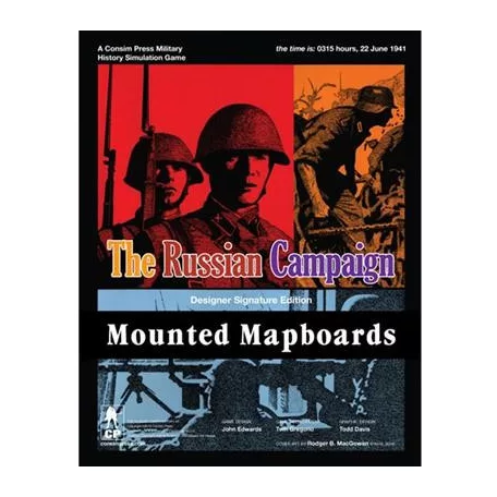 The Russian Campaign Mounted Mapboards - EN-2019-MM