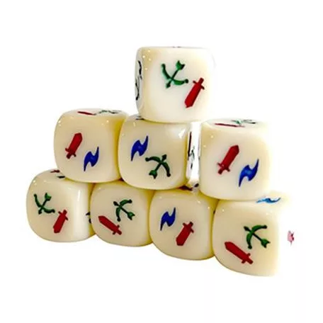 Summoner Wars Second Edition Premium Dice - EN-PH3600D