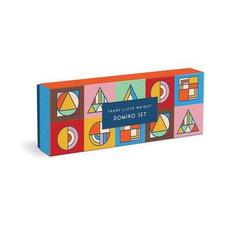 Frank Lloyd Wright Wood Domino Set - EN-9780735375499