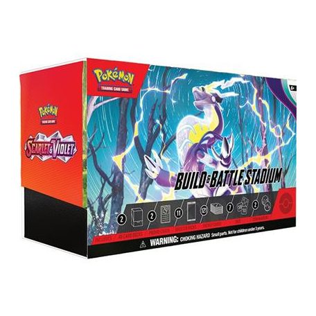 PKM - Scarlet & Violet 1 Build & Battle Stadium Box - EN-184-85347