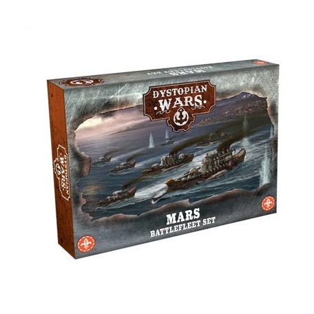 Dystopian Wars: Mars Battlefleet Set - EN-DWA260005