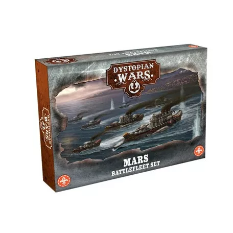 Dystopian Wars: Mars Battlefleet Set - EN-DWA260005