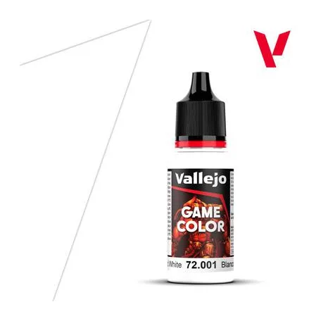 Vallejo - Game Color / Color - Dead White-72001