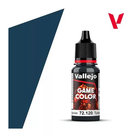 Vallejo - Game Color / Color - Abyssal Turquoise-72120