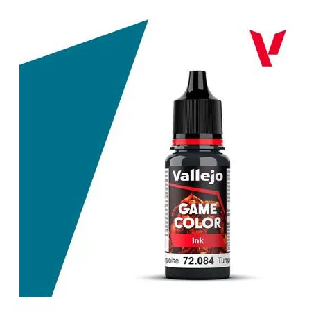 Vallejo - Game Color / Ink - Dark Turquoise-72084