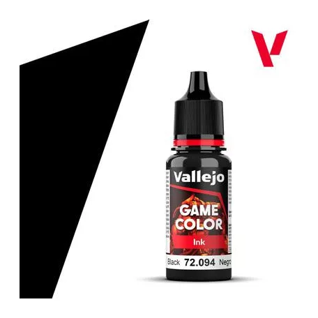 Vallejo - Game Color / Ink - Black-72094